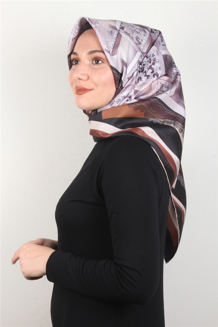 Piramit Dijital Eşarp 1341-41