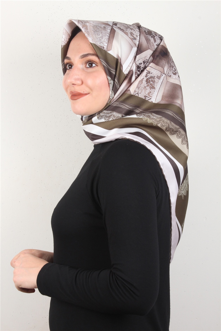 Piramit Dijital Eşarp 1341-43