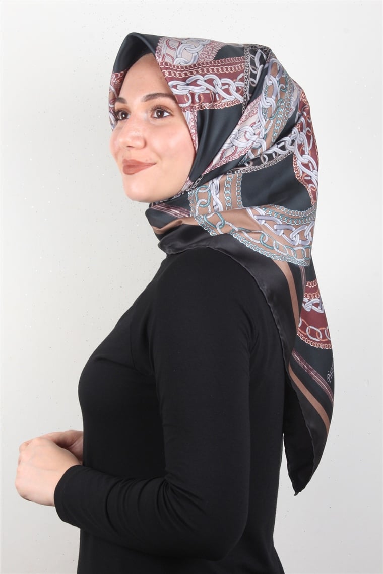 Piramit Dijital Eşarp 1341-5