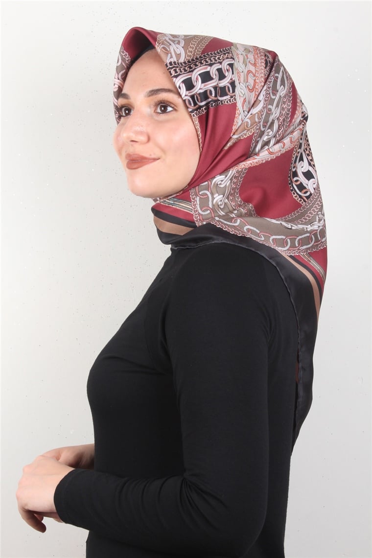 Piramit Dijital Eşarp 1341-6