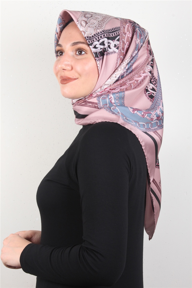 Piramit Dijital Eşarp 1341-7