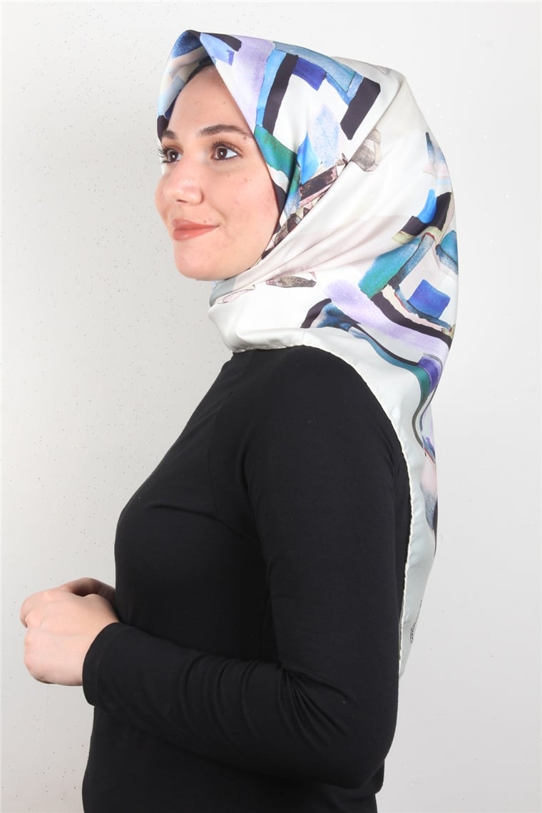 Piramit Dijital Eşarp 1342-55