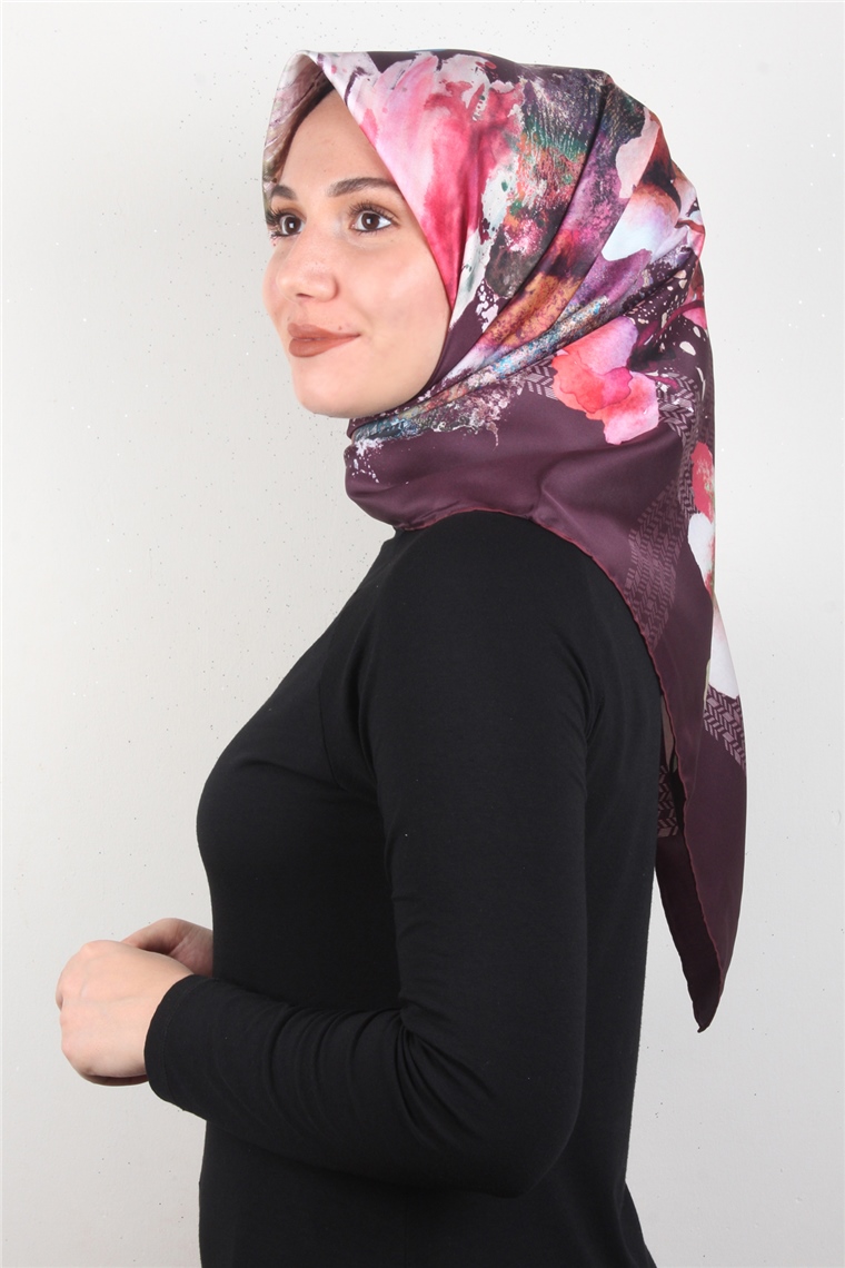 Piramit Dijital Eşarp 1345-21