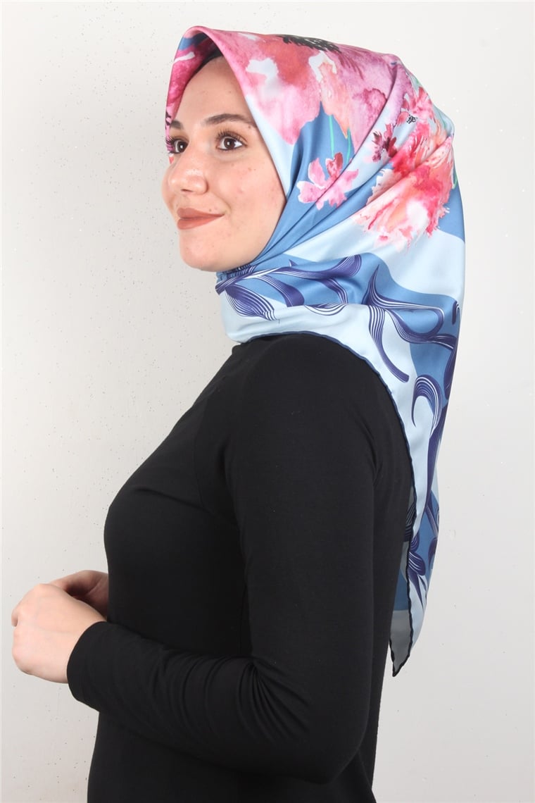 Piramit Dijital Eşarp 1345-5