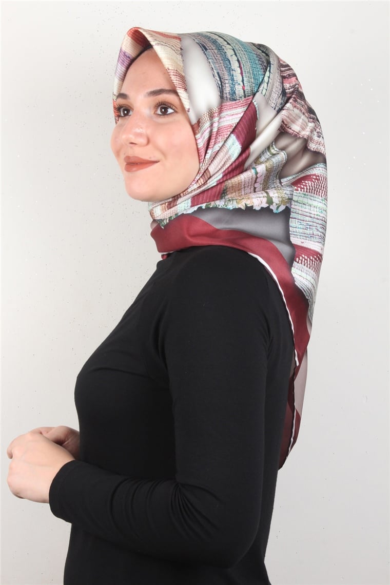 Piramit Dijital Eşarp 1346-19