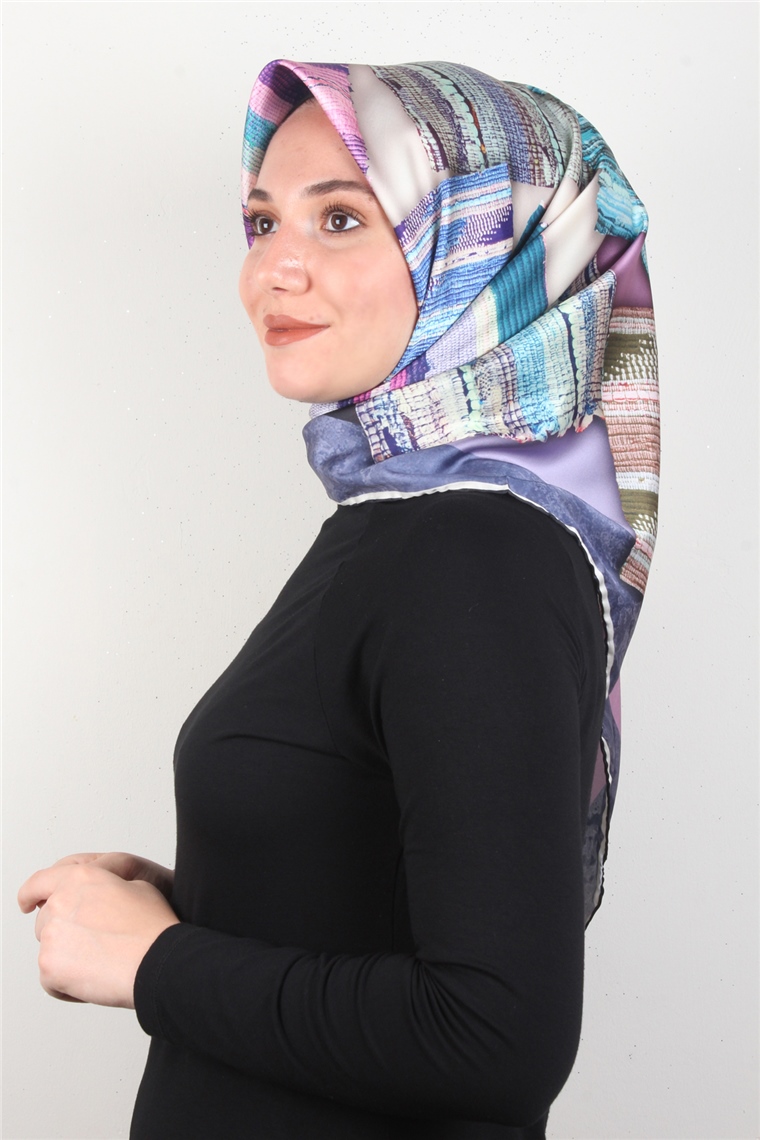 Piramit Dijital Eşarp 1346-20