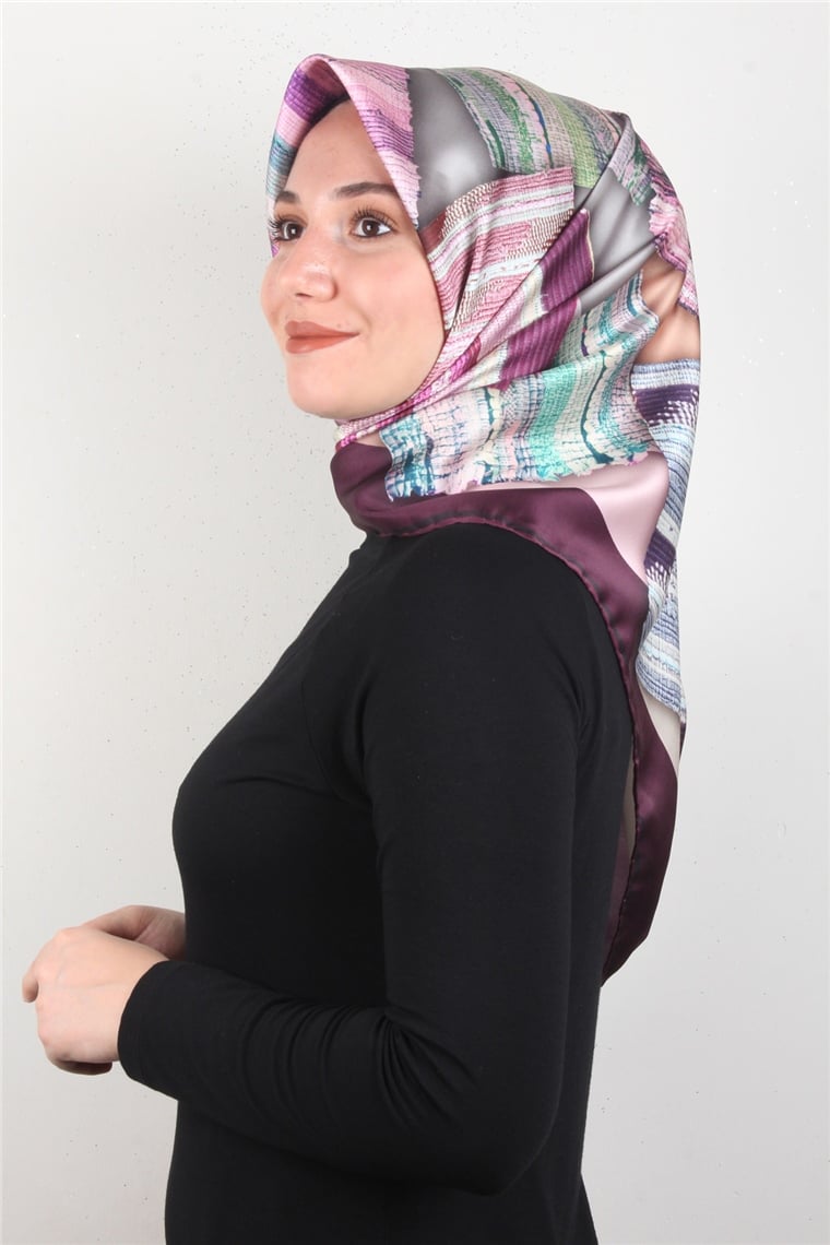 Piramit Dijital Eşarp 1346-5