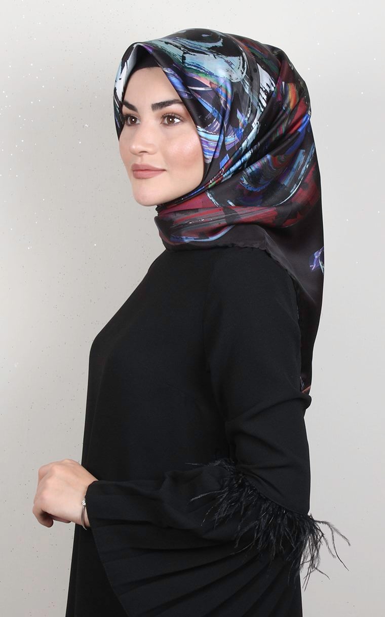 Piramit Dijital Eşarp 1349-10