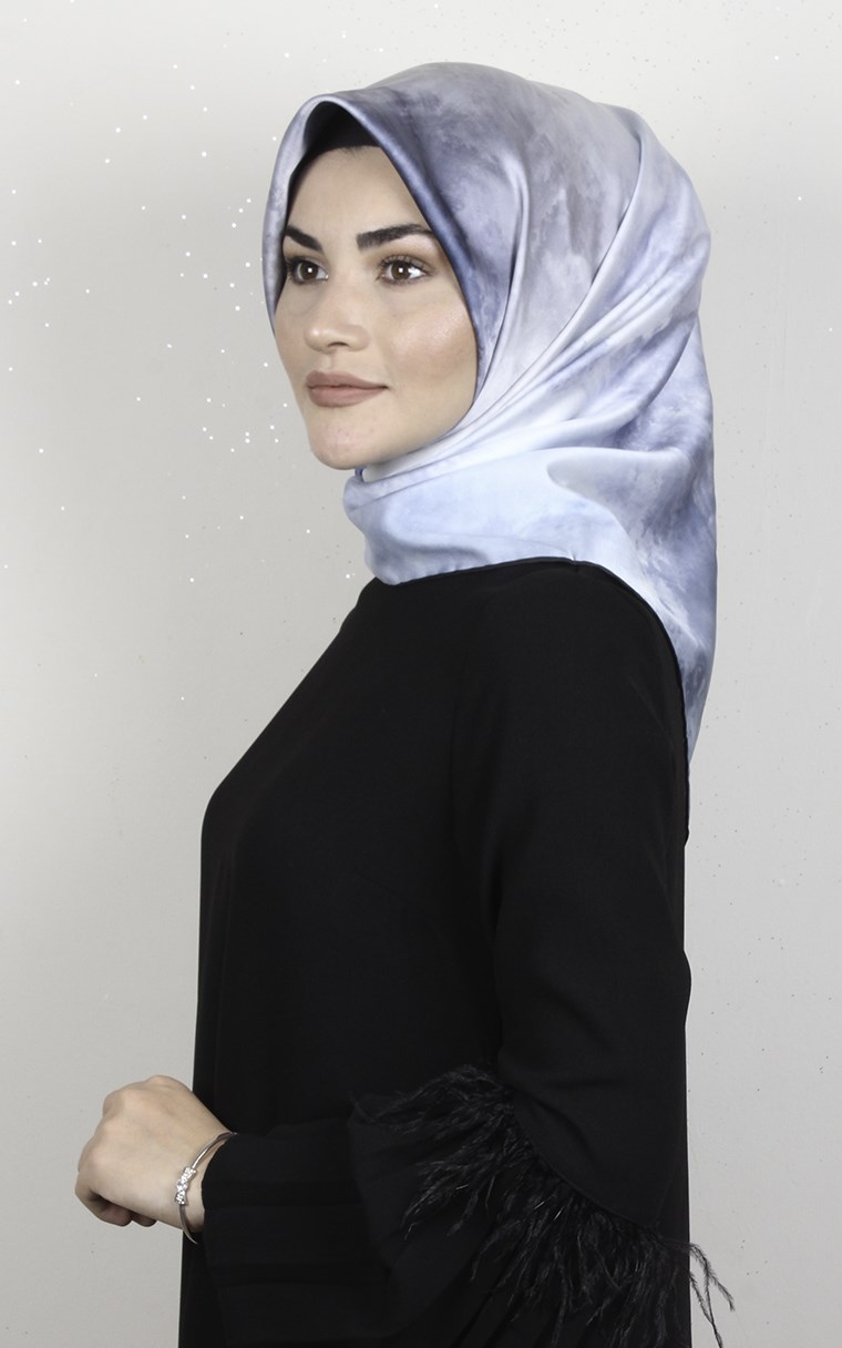 Piramit Dijital Eşarp 1351-12