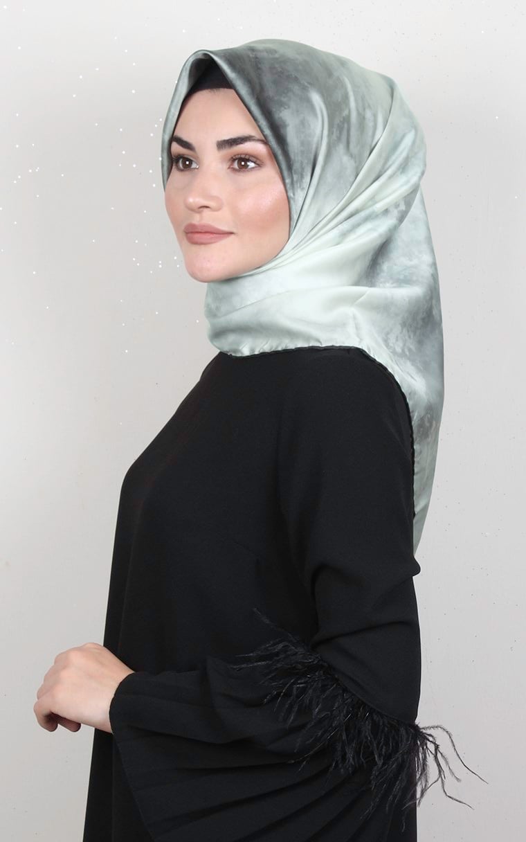 Piramit Dijital Eşarp 1351-5