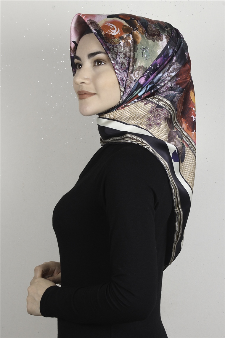 Piramit Dijital Eşarp 1354-6 