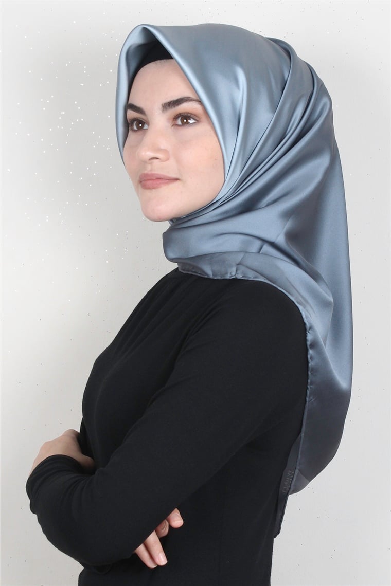 Piramit Dijital Eşarp 1355-11 Su Yeşili