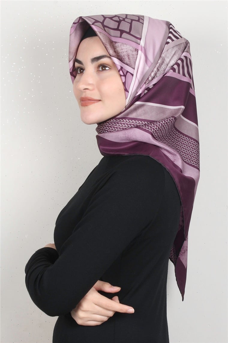 Piramit Dijital Eşarp 1356-2