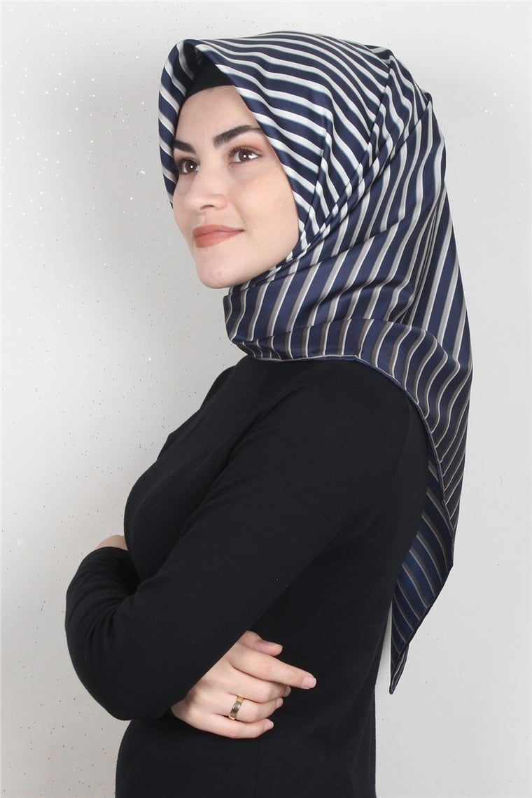 Piramit Dijital Eşarp 1357-11 Laci-Mint Yeşili