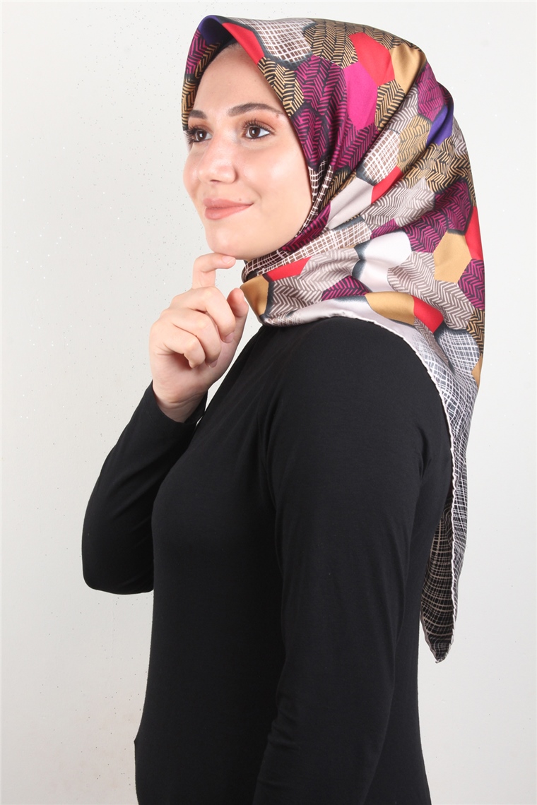 Piramit Eşarp 4653-25