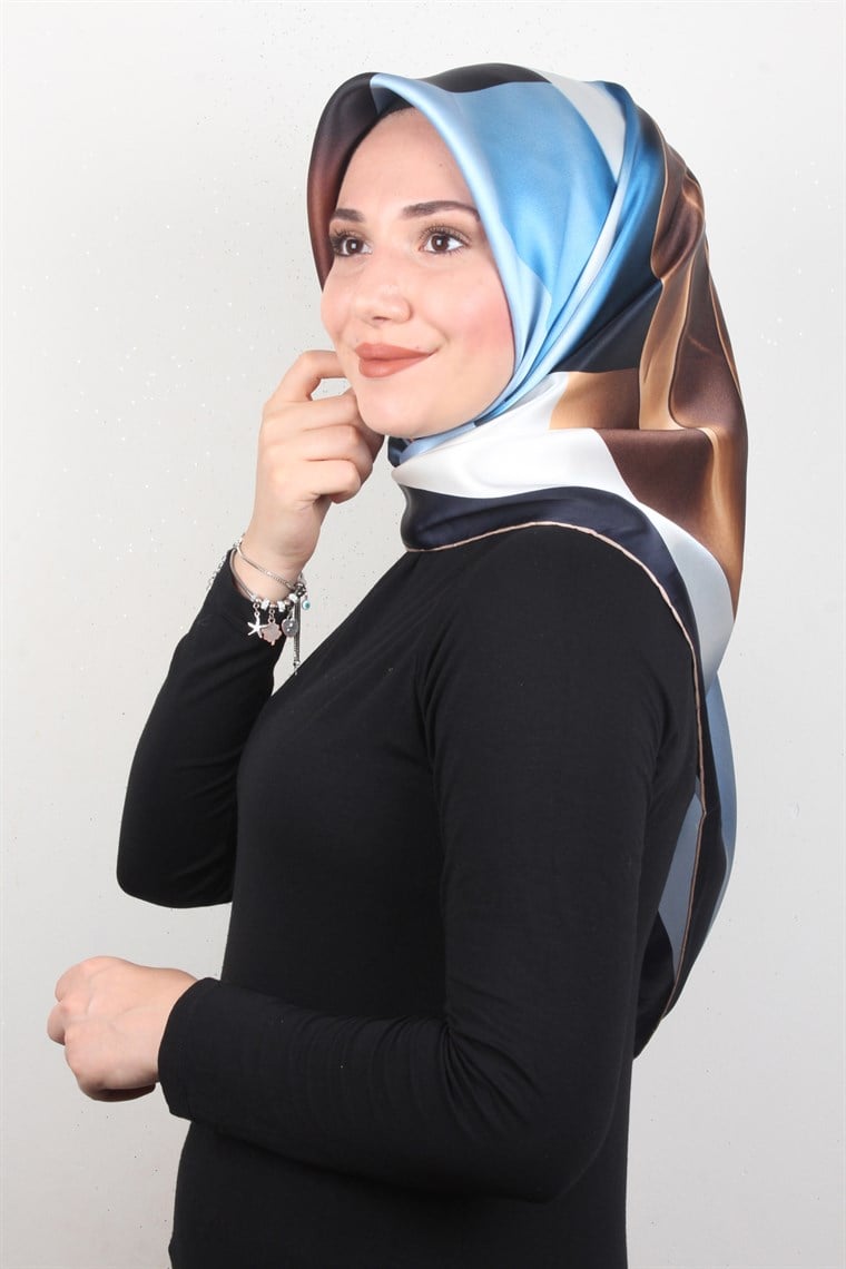 Piramit İpek Eşarp 1856-2