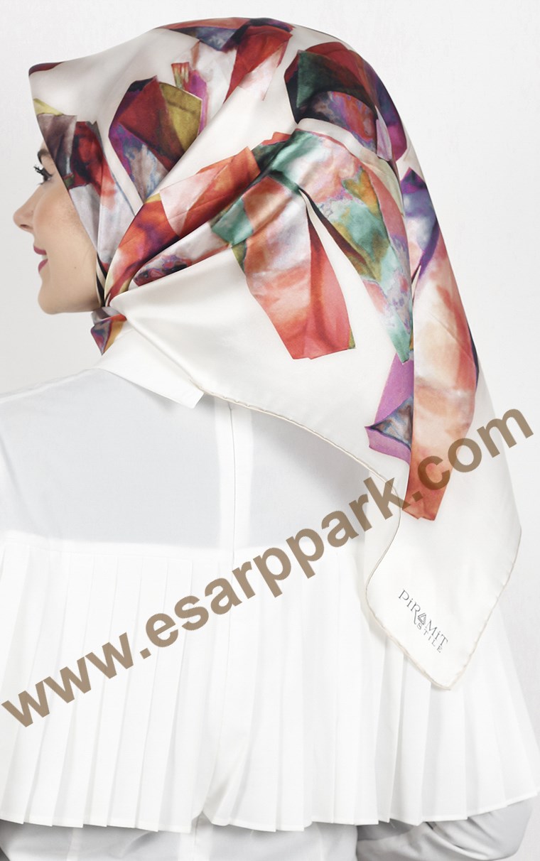 Piramit İpek Eşarp 1857-8