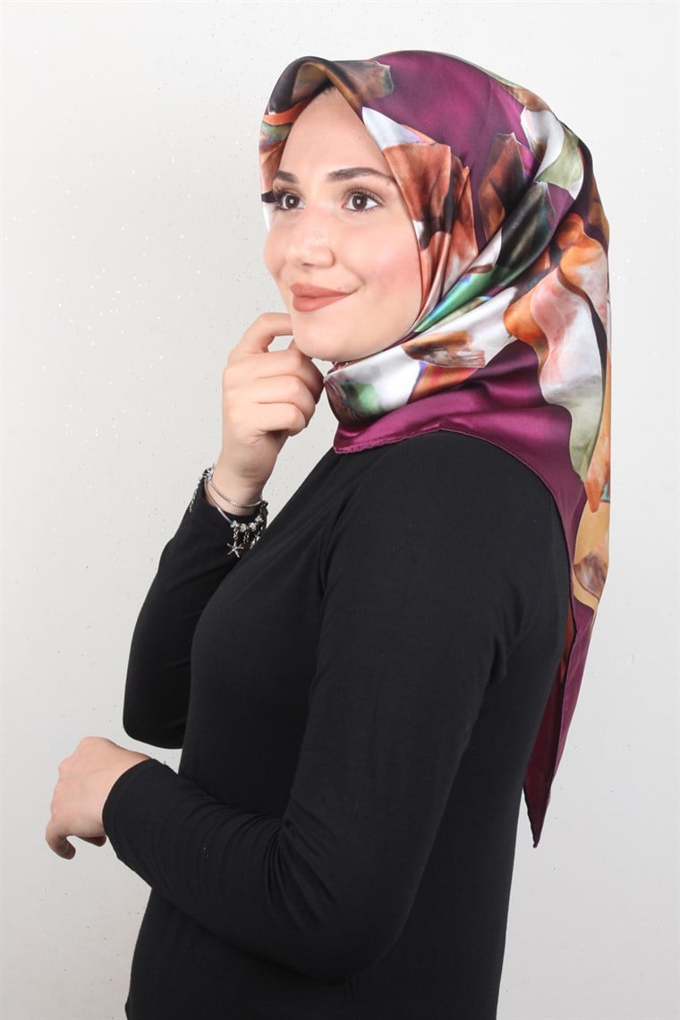 Piramit İpek Eşarp 1857-9