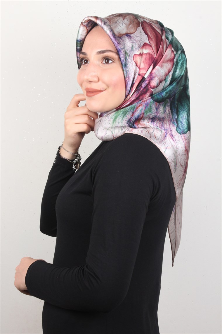 Piramit İpek Eşarp 1858-1