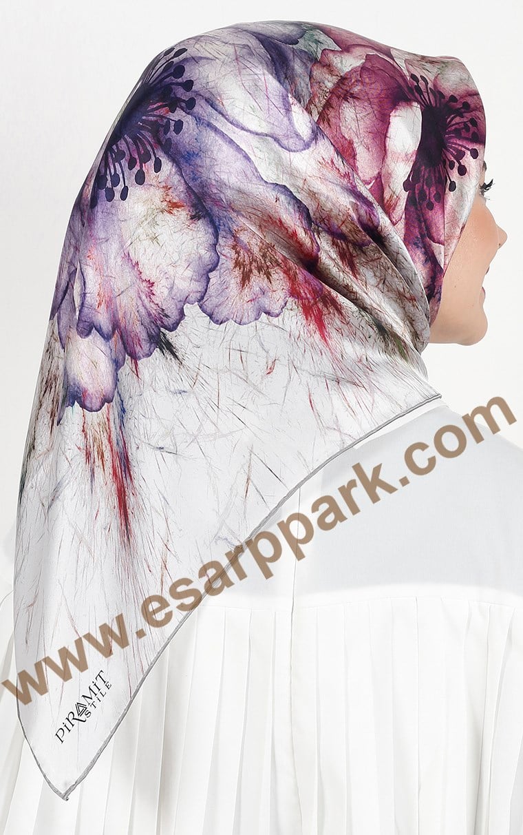 Piramit İpek Eşarp 1858-2