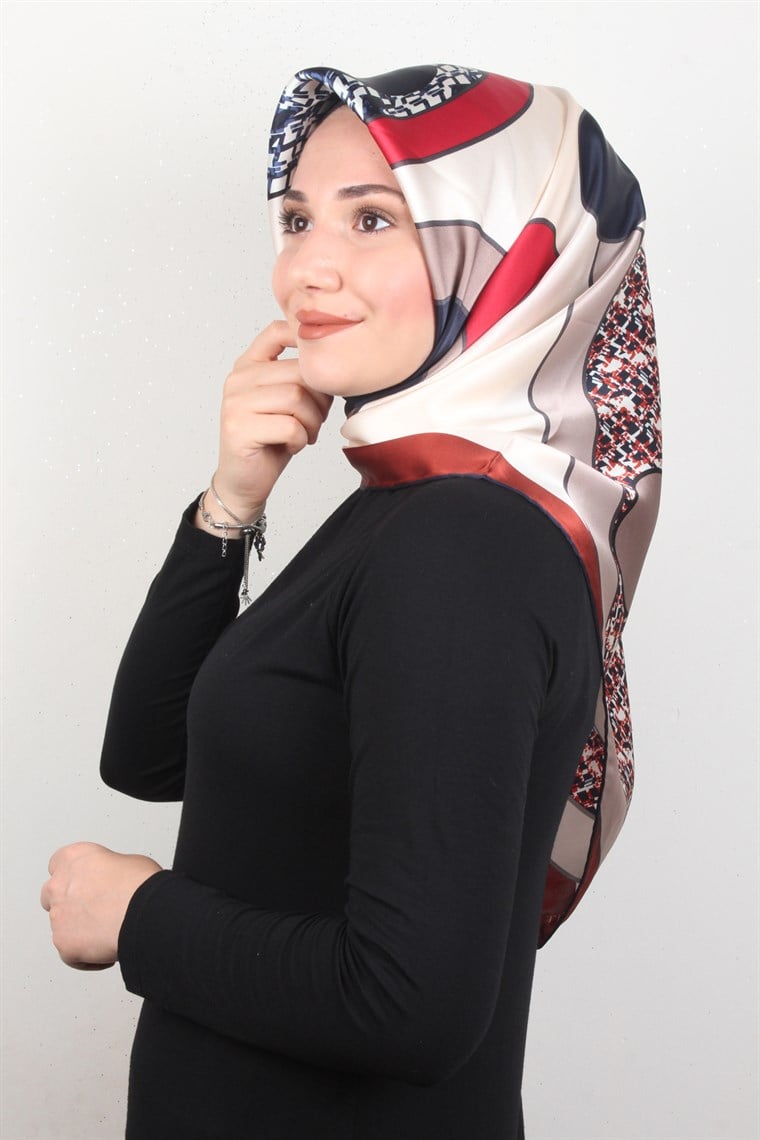 Piramit İpek Eşarp 1861-2