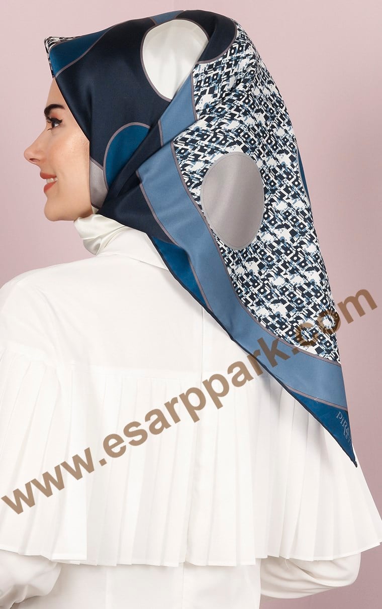 Piramit İpek Eşarp 1861-3