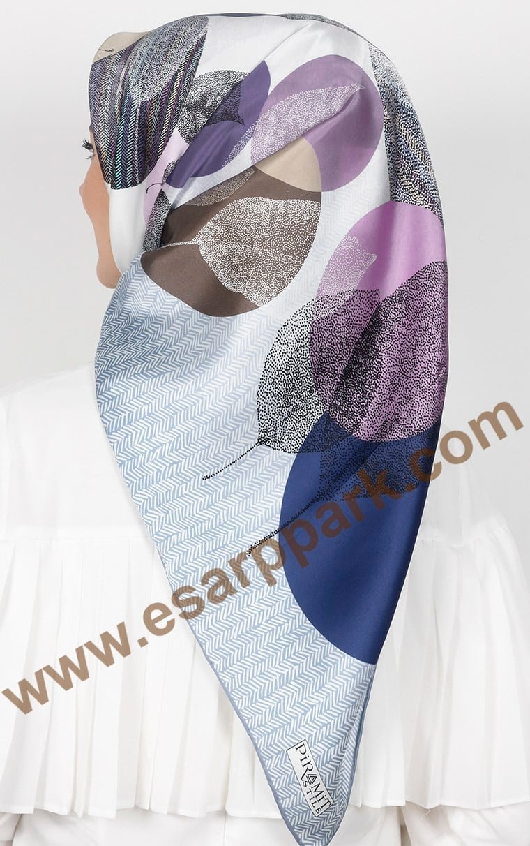 Piramit İpek Eşarp 1872-7