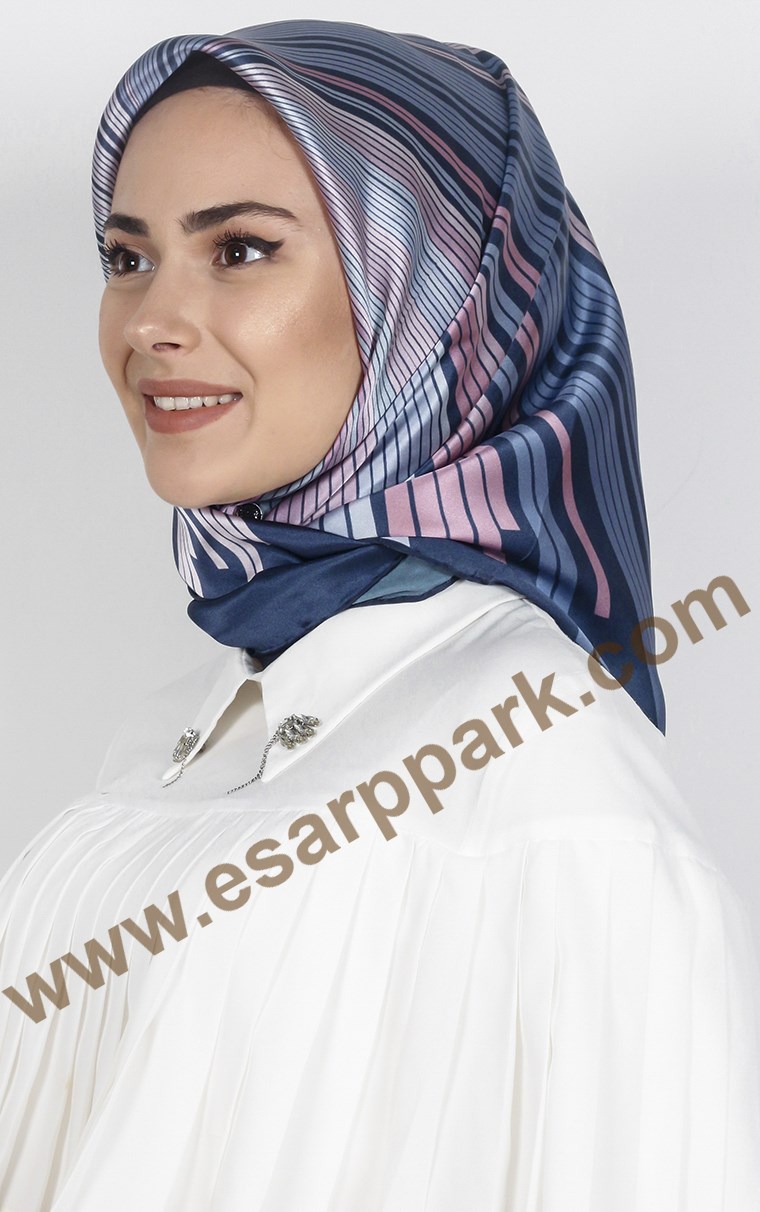 Piramit İpek Eşarp 1873-5