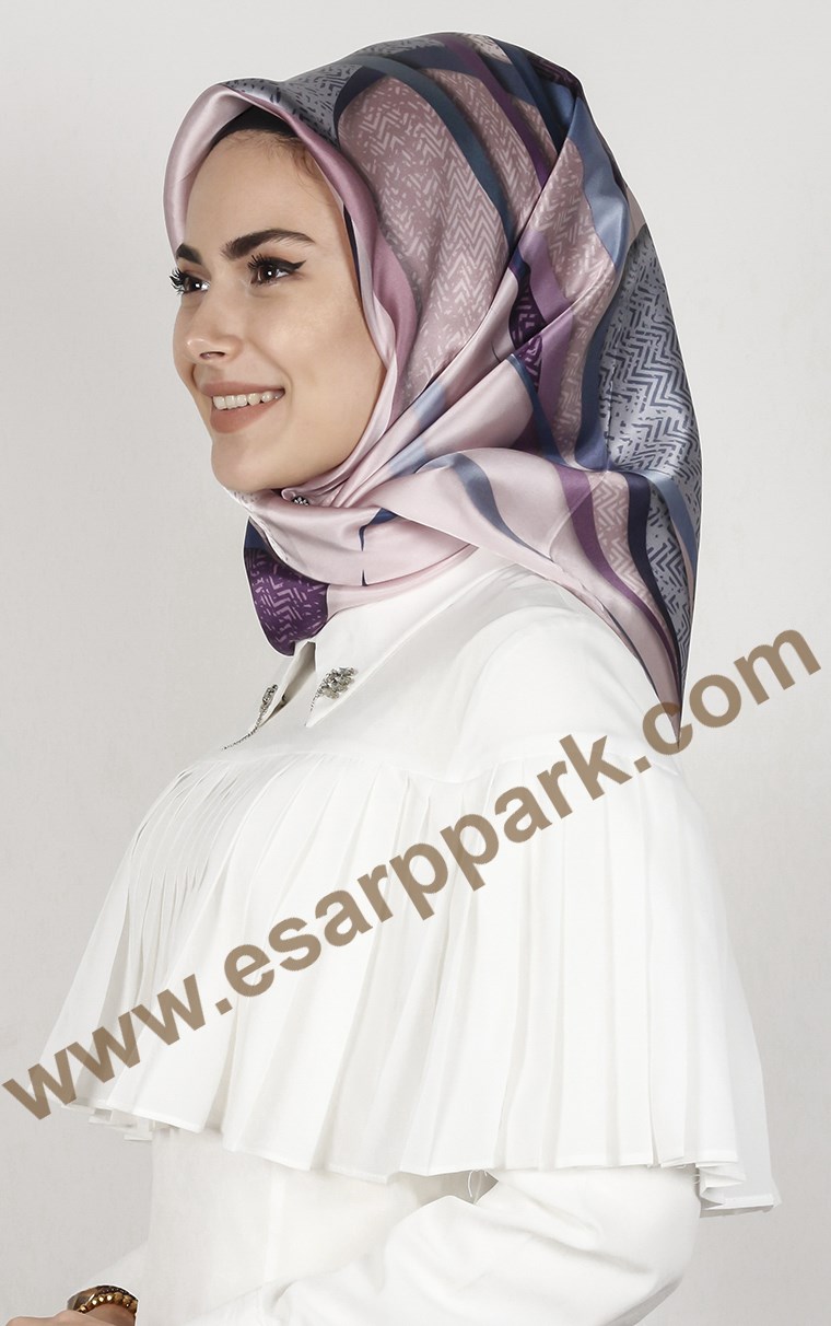 Piramit İpek Eşarp 1879-7