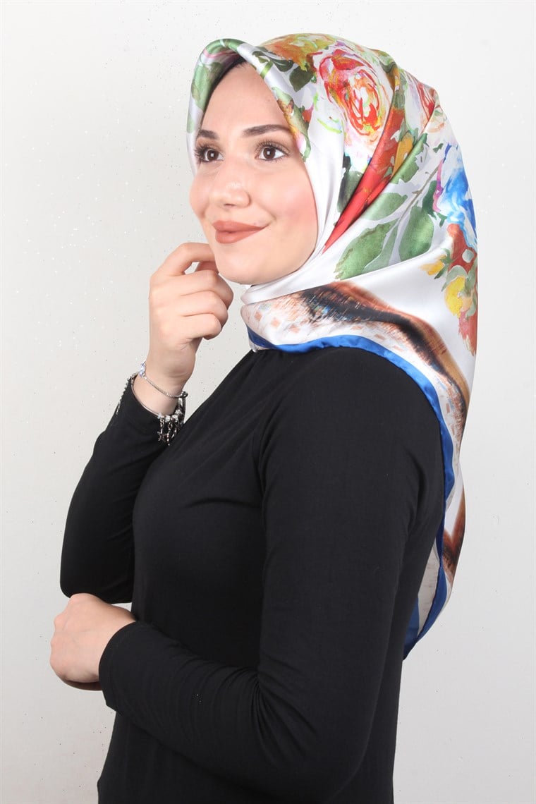 Piramit İpek Eşarp 1882-3
