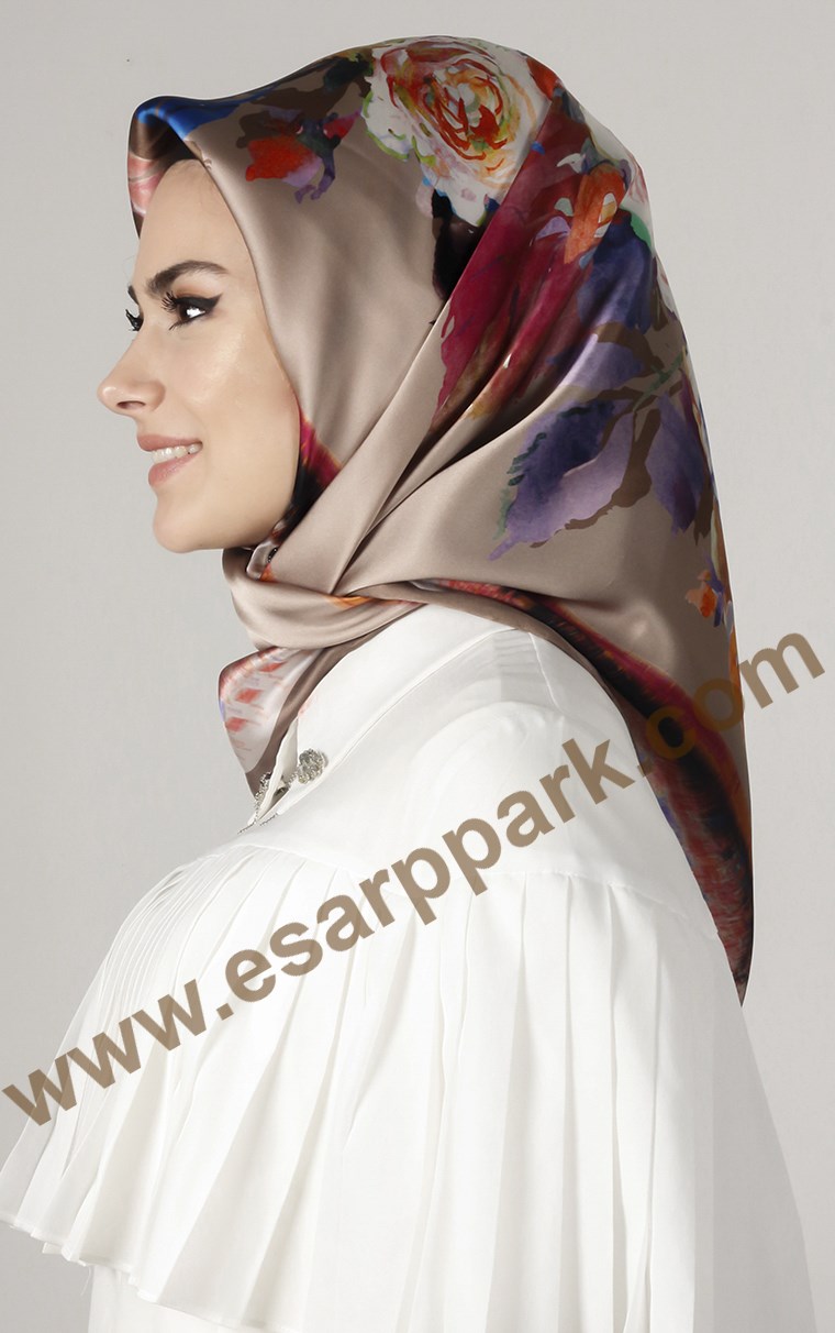 Piramit İpek Eşarp 1882-5