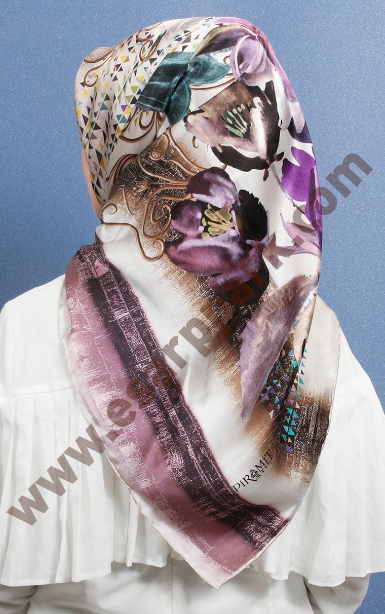 Piramit İpek Eşarp 1883-4