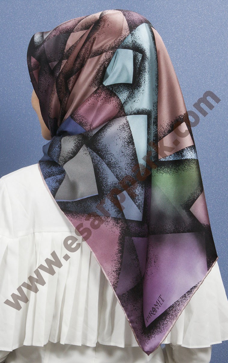 Piramit İpek Eşarp 1885-9