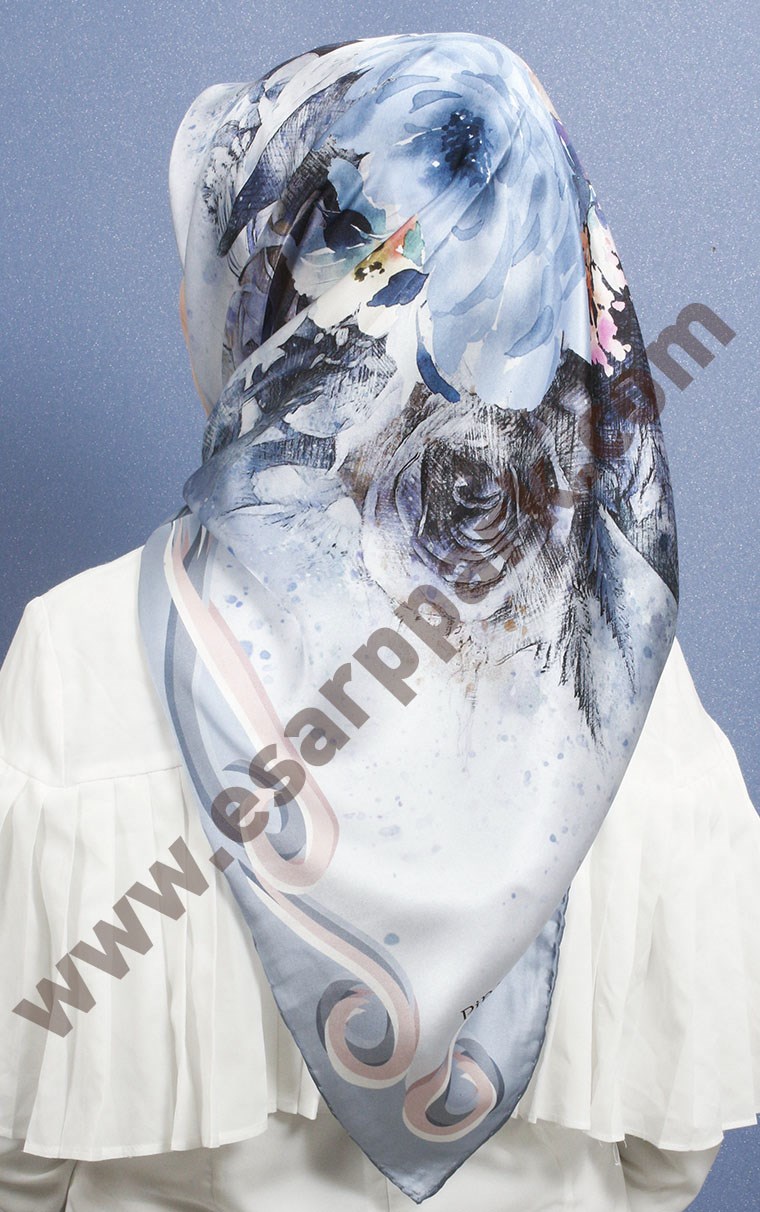 Piramit İpek Eşarp 1887-2