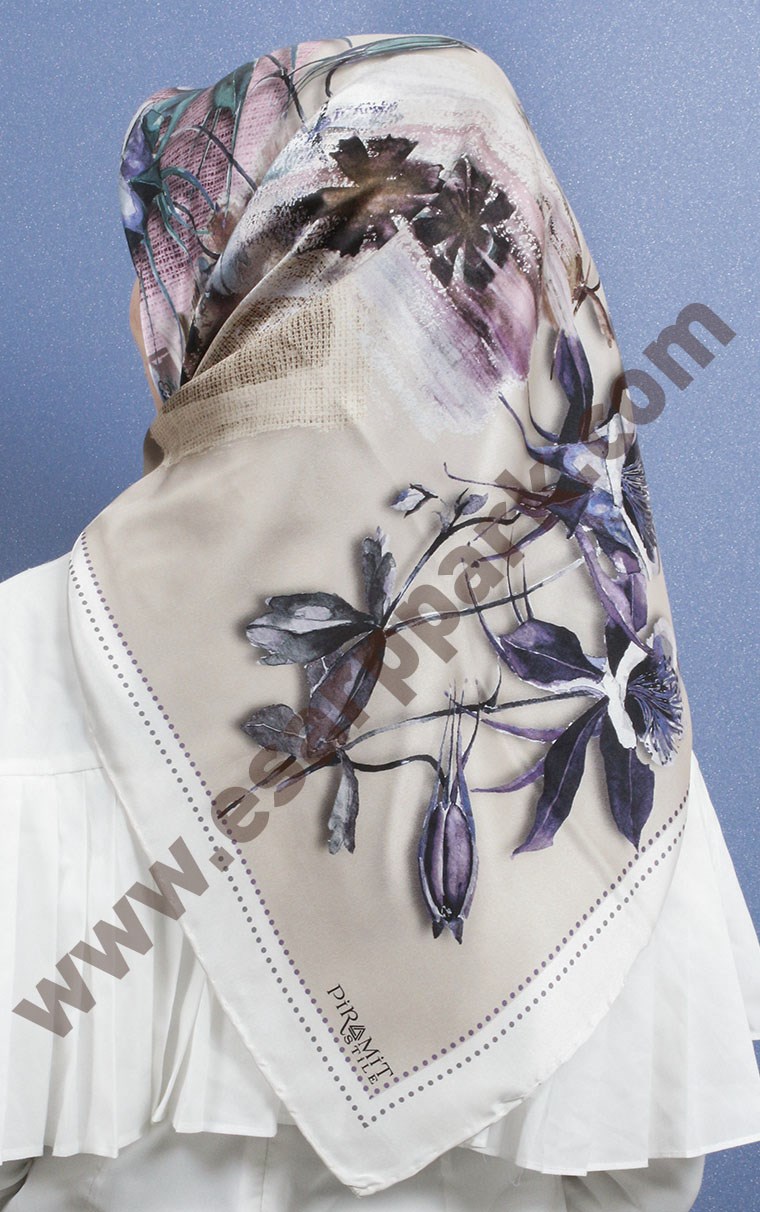 Piramit İpek Eşarp 1890-3