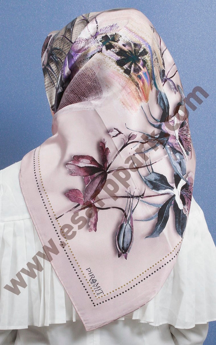 Piramit İpek Eşarp 1890-6