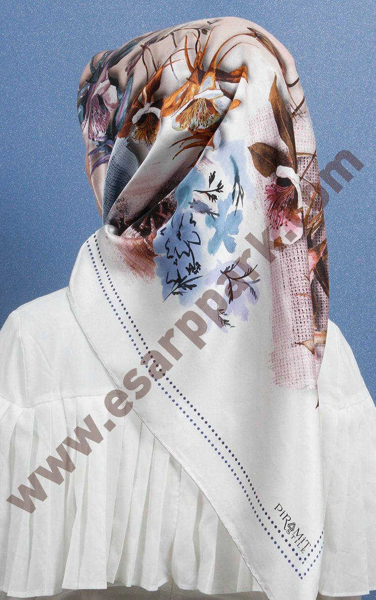 Piramit İpek Eşarp 1890-9