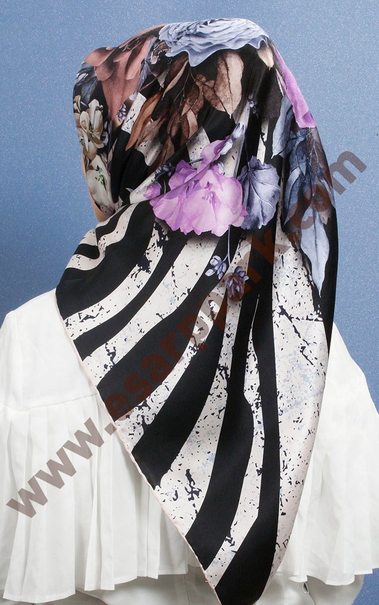 Piramit İpek Eşarp 1891-4