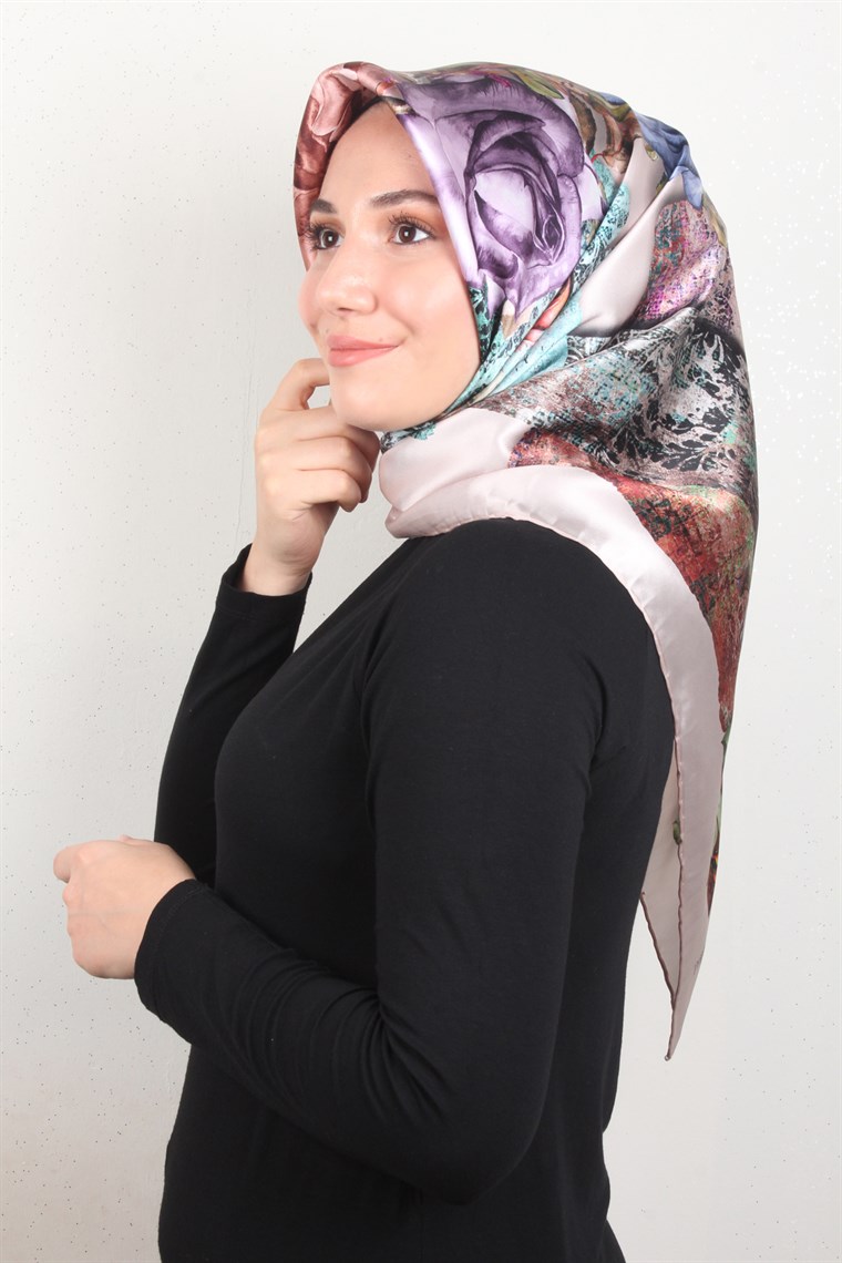 Piramit İpek Eşarp 1892-4