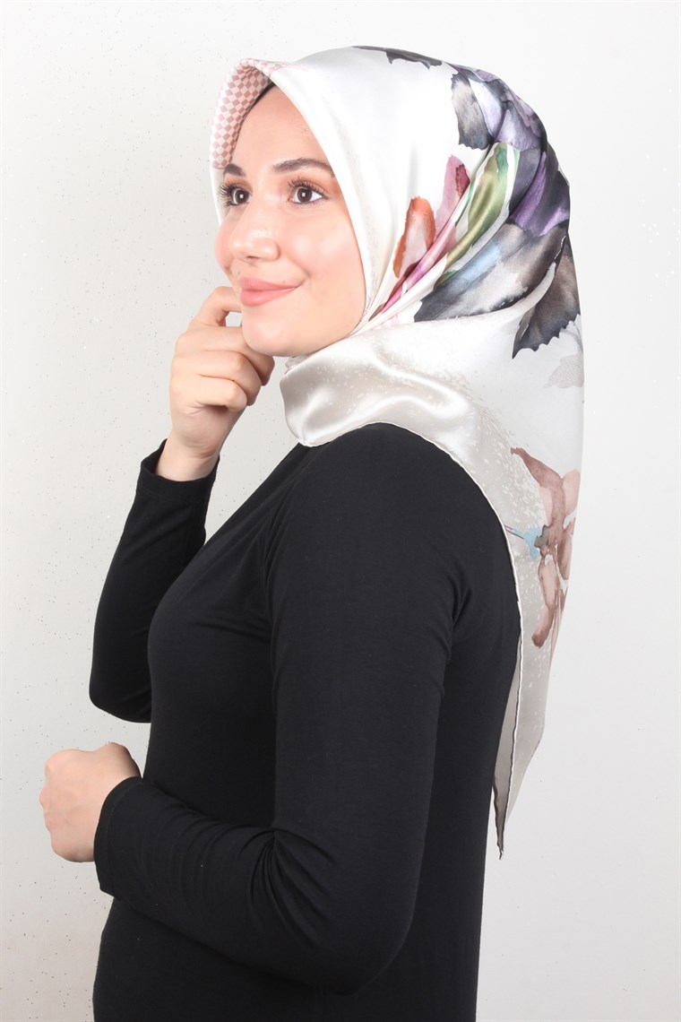 Piramit İpek Eşarp 1892-6