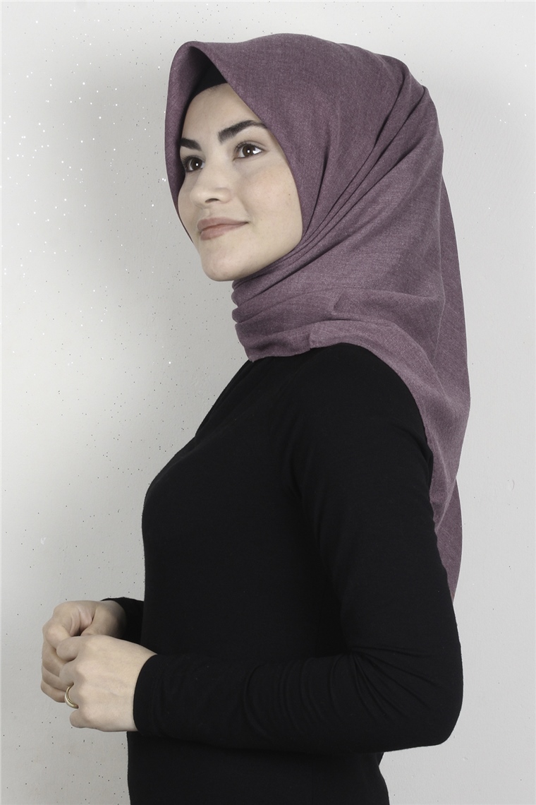 Piramit Keten Eşarp 1395-34 Vişne