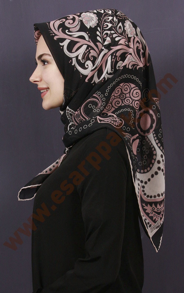 Piramit Krep Eşarp 11600-29