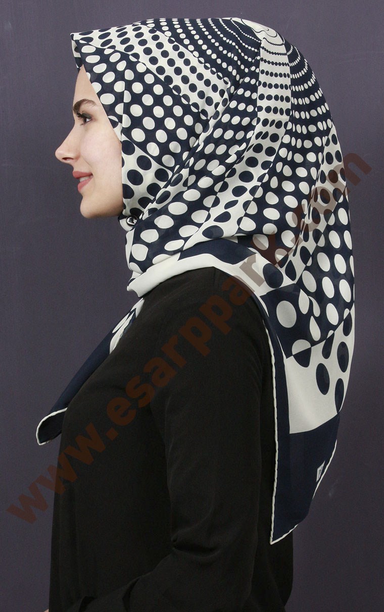 Piramit Krep Eşarp 11600-53