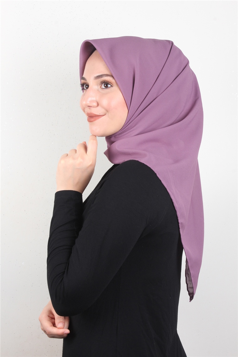 Piramit Krep Eşarp 11601-9