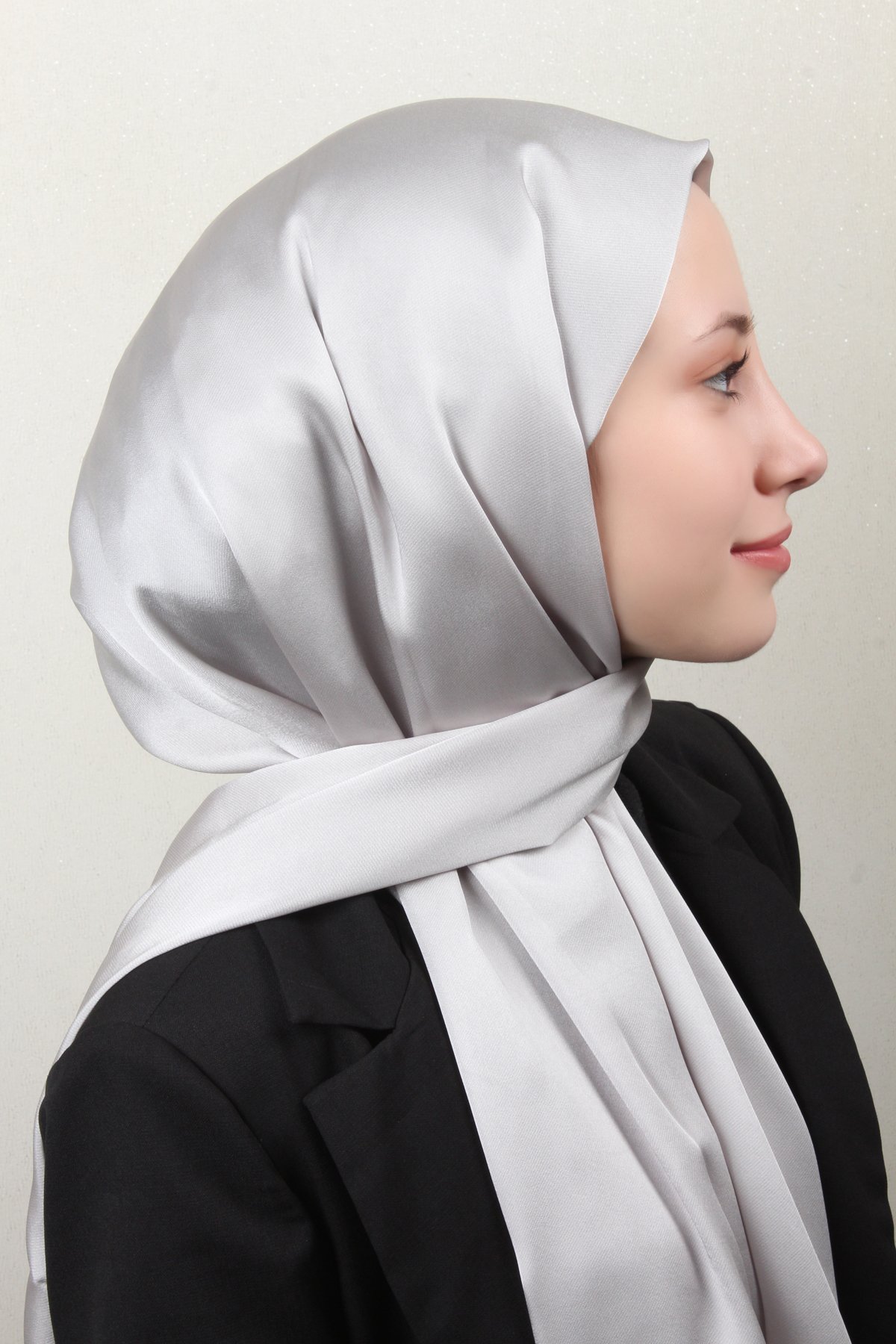 Piramit Style Şal 2888-15 Açık Gri