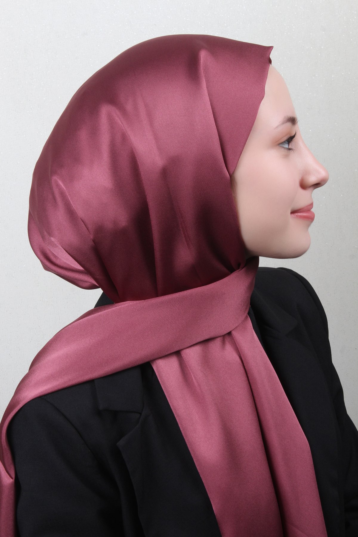 Piramit Style Şal 2888-7 Gül Kurusu