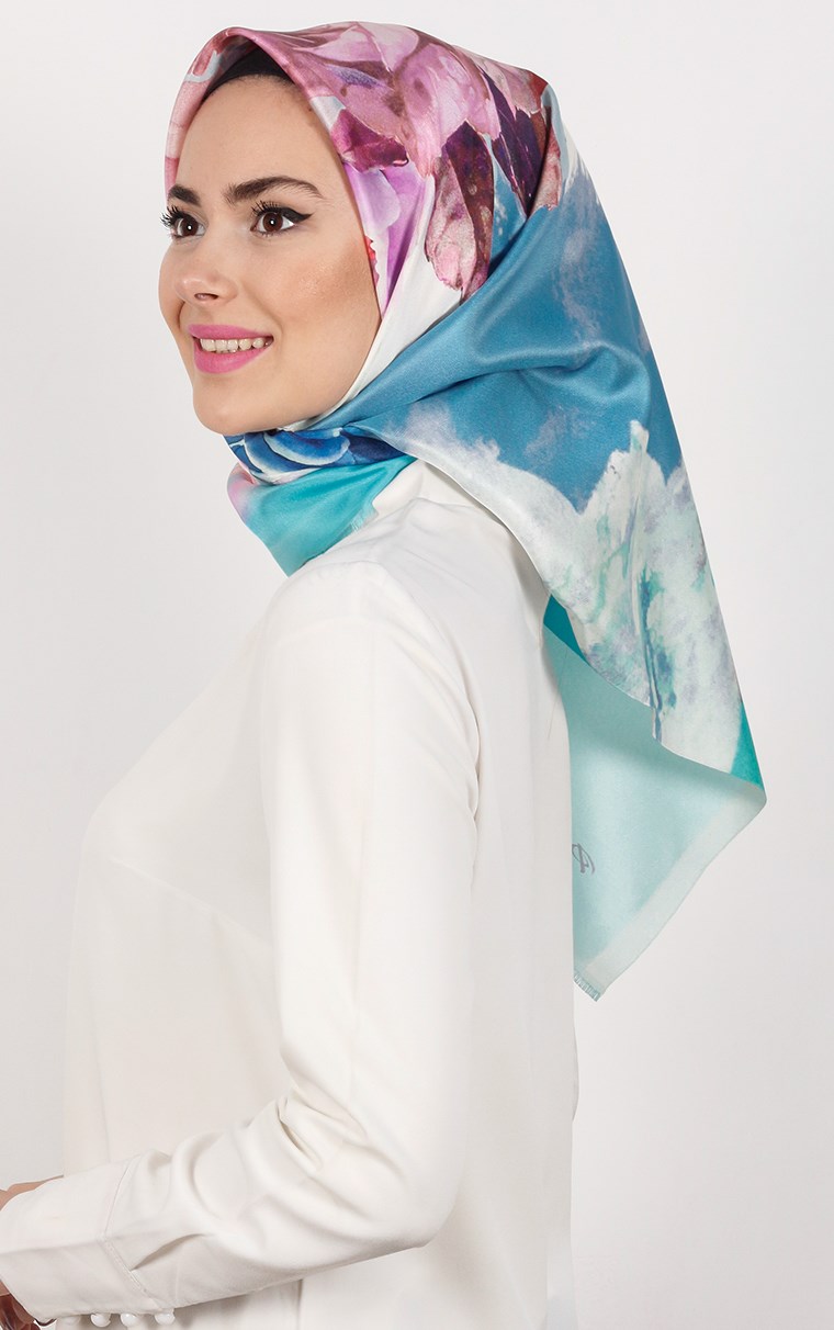 Piramit Tafta Dijital Eşarp 1930-1