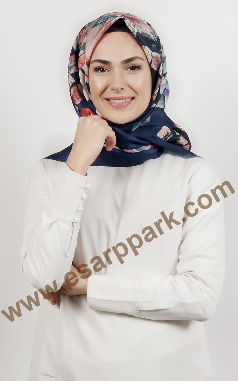 Piramit Tafta Dijital Eşarp 1940-1