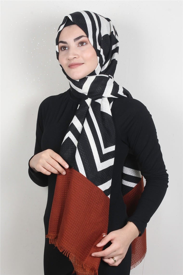 Piramit Trend Şal 5005-1