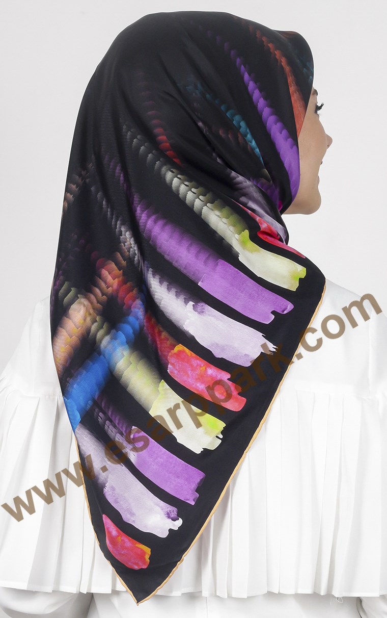 Piramit Twill İpek Eşarp 1848-1